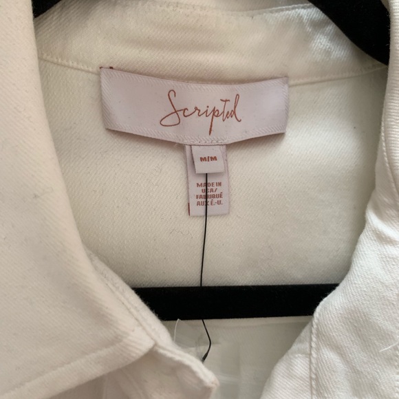 Scripted jean jacket new with tags - Picture 4 of 4